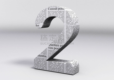绘画插图,数字2,三维图形,字体,概念和主题,字母,水平画幅,形状