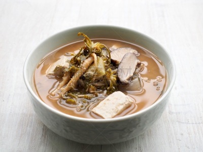 韩国食物,汤,黄豆酱,细香葱,香料,饮食产业,野葱,东方食品,中国食品,熟的