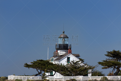 灯塔楼,铁路枢纽,太平洋丛林镇,水平画幅,符号,旅行者,夏天,户外,方向,著名景点