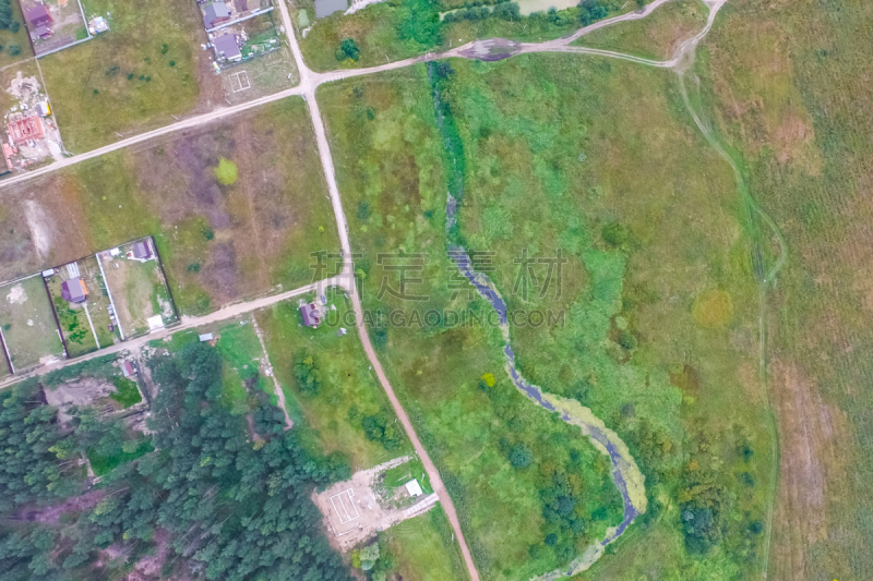 风景,森林,格林威治村,顶部,田地,农业,传统,莫斯科,环境保护,草