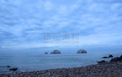 岩石,海滩,云景,云,马萨特兰,墨西哥,自然美,海岸线,西那罗亚,户外