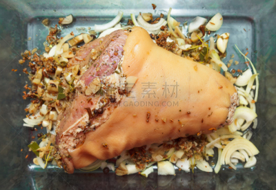 生食,指节,猪肉,德国咸猪肘,葡萄酒,炸肉排,水平画幅,排骨,动物身体部位,特写