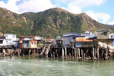 大澳,渔镇,水平画幅,运河,旅行者,户外,城镇,渔业,宁静,旅游目的地