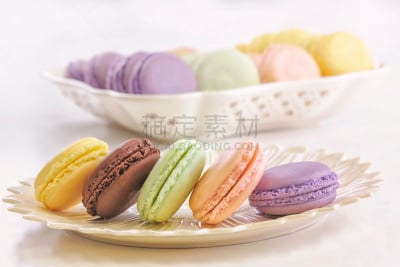 夹心饼干,卡西斯,选择对焦,留白,饼干,水平画幅,无人,蛋糕,烘焙糕点,法式食品