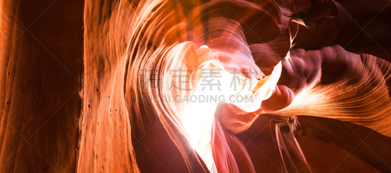 岩层,亚利桑那,羚羊谷,沙岩,抽象,天空,北美,明亮,犹他,雕塑