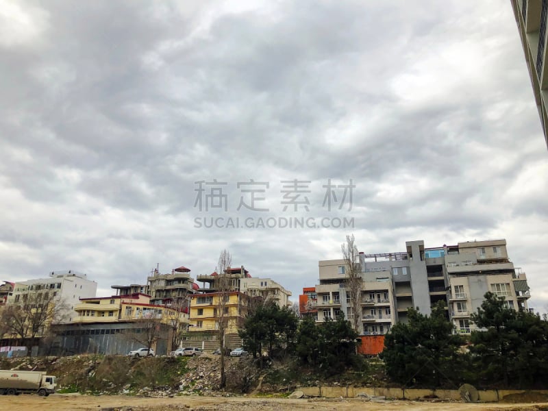 都市风景,第比利斯,乔治亚州,2018,16岁到17岁,建筑业,天空,新的,边框,水平画幅