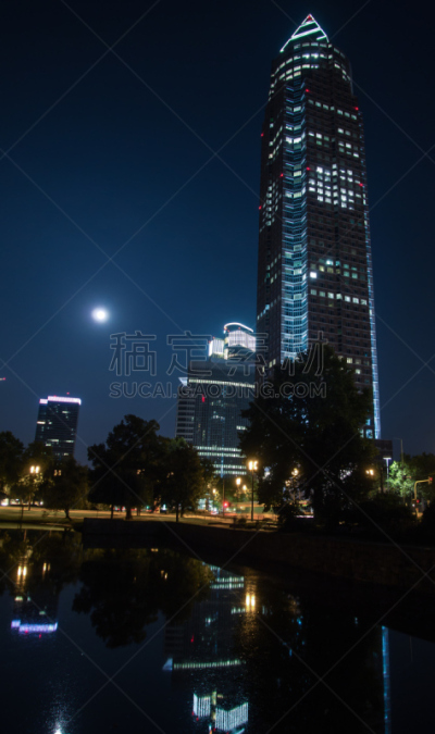 商品交易会大厦,塔,德国,法兰克福,垂直画幅,办公室,未来,外立面,银行,墙