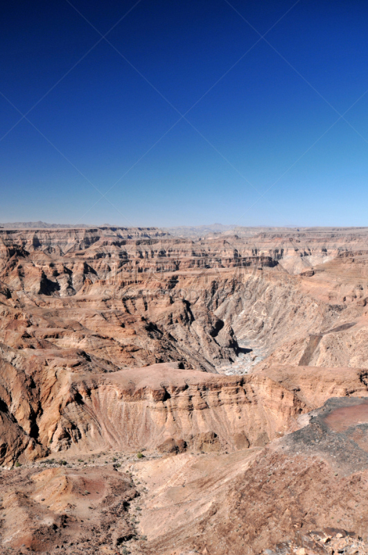 鱼河峡谷,深的,自然,非洲,垂直画幅,风景,图像,天气,宏伟