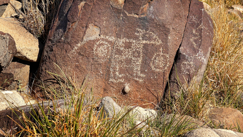 石洞壁画,新墨西哥,远古的,建筑工地,三水岩相学休养区,古代文明,史前时代,美国,艺术,水平画幅