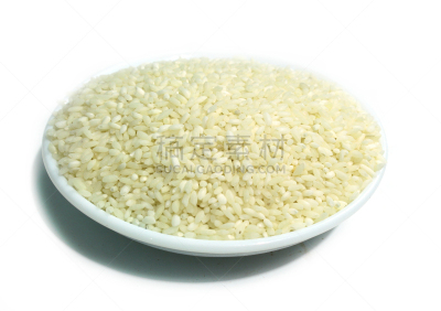 米,长寿饮食,水平画幅,木制,生食,干的,背景分离,盘子,成分,食品