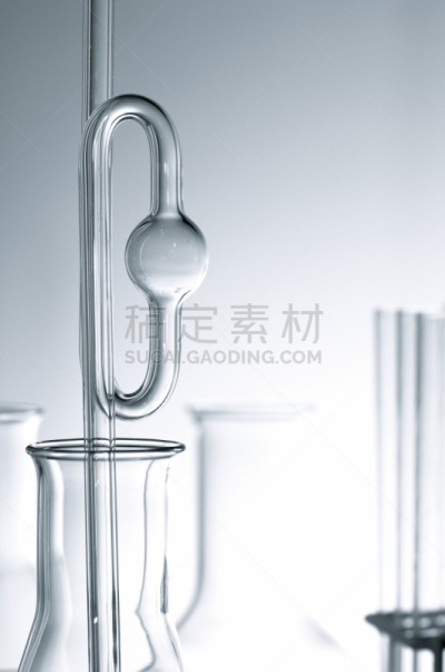 实验室,垂直画幅,无人,试管,玻璃,科学实验,科学,组物体,单色调,特写
