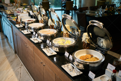 自助餐,酒店,特写,食品,餐馆,饮食产业,热,事件,华贵,餐具