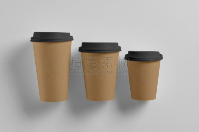 咖啡杯,白色背景,盖子,手艺,黑色,分离着色,热,瓶盖,比例,杯