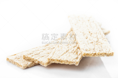 黑麦脆饼,肿胀的,苦荞面包,荞麦,水平画幅,无人,开胃品,膳食,脆饼干,干的