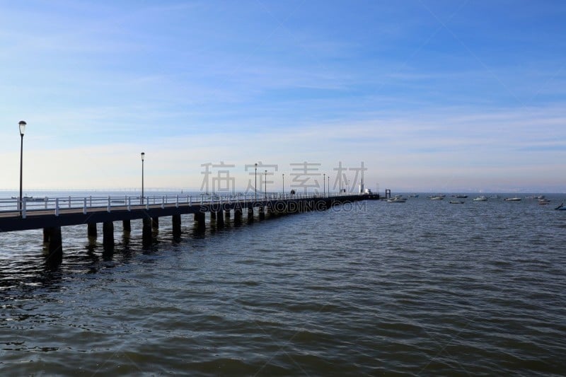 塔霍河,自然,风景,图像,海洋,船,无人,海岸线,旅游目的地,水