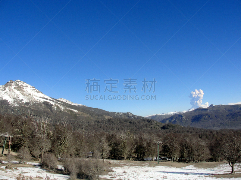 风景,山谷,内乌肯,阿根廷,水平画幅,山,爆发,摄影