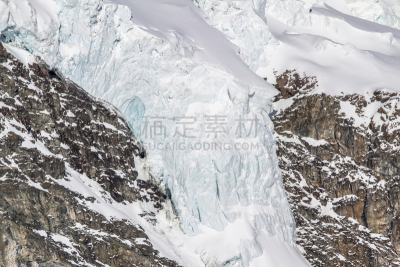 雪,萨斯菲,冰河,瑞士,山脉,天空,水平画幅,无人,户外,瑞士阿尔卑斯山