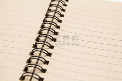 螺旋记事本,办公室,留白,水平画幅,消息,无人,古典式,白人,金属,特写