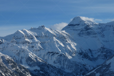 冬天,天空,水平画幅,雪,无人,户外,瑞士阿尔卑斯山,白色,山,阿尔卑斯山脉