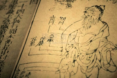 清朝,过时的,书,草药,易经,道教,针灸,中文,中医,汉字