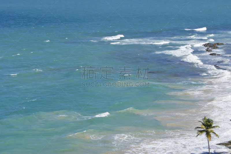 波多黎各,海滩,加勒比海,墨西哥湾暖流,圣胡安,格兰德河,水,度假胜地,水平画幅,沙子