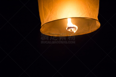 灯笼,泰国,天空,传统节日,夜晚,亚洲,蜡烛,彝族,热,符号