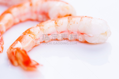 黑色虎虾,煮食,水平画幅,无人,开胃品,膳食,海产,熟食店,特写,清新