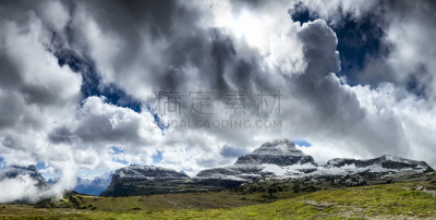 小路,隐藏之湖,天空,公园,水平画幅,雪,无人,夏天,户外,湖