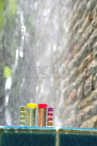 水,医学检测,留白,石蕊试验,ph值,垂直画幅,酸,墙,瀑布,无人