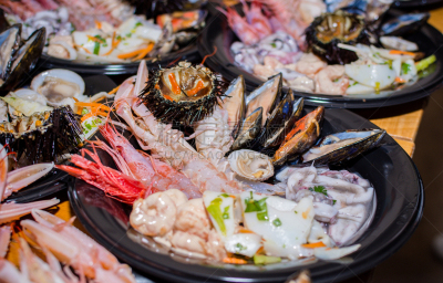 食品,水平画幅,贻贝,无人,生食,捕捞鱼,法式食品,挪威海蜇虾,海洋,海胆