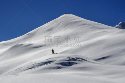 冰河,奥地利,2015年,hintertux,齐勒谷,图克斯,滑雪坡,自然,天空,寒冷