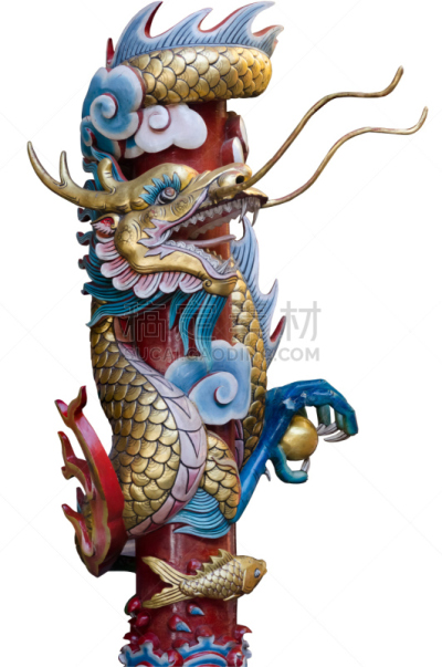 雕像,龙,时尚,刺刀,犹太教会堂,寓言画,垂直画幅,天空,灵性,泰国人
