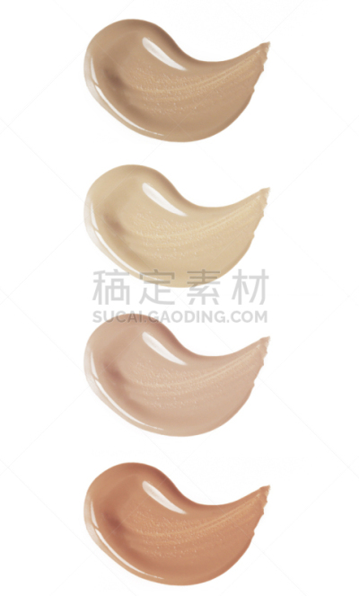 彩妆,腮红,粉底,液体,白色背景,垂直画幅,美,褐色,形状,奶油