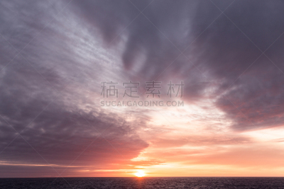 水,天空,美,水平画幅,夜晚,无人,曙暮光,夏天,户外,云景