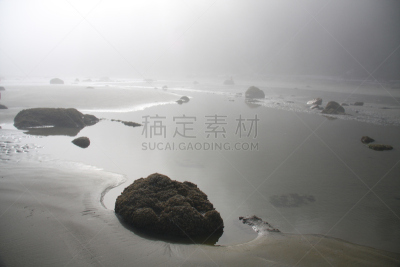 宁静,水,水平画幅,地形,岩石,无人,早晨,户外,海洋,海岸线