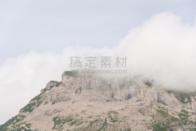 小瓦尔瑟谷,奥地利,哈赫艾棼山,喀斯特,春天,岩石,2015年,福拉尔贝格州,前进的道路,夏天