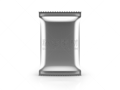 保鲜袋,铝箔,空白的,白色背景,正面视角,糖纸,可密封的,照相写实主义,包装,聚乙烯