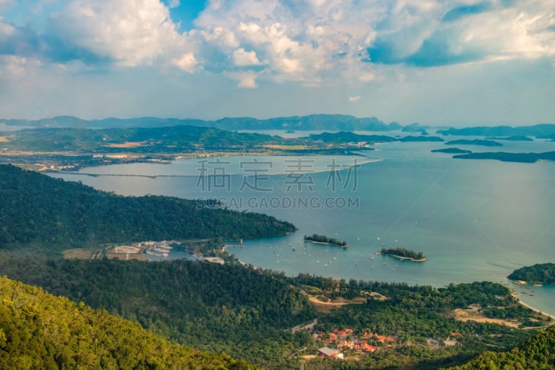 马来西亚,地形,浮罗交怡岛,水,天空,马六甲州,夏天,石头,海滩,热带气候