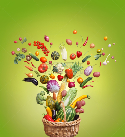 篮子,健康食物,蔬菜,水果,垂直画幅,留白,食品杂货,超级市场,决心,活力
