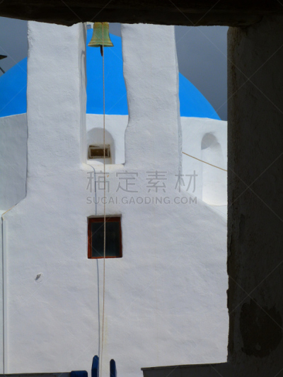 希腊,基克拉迪群岛,ios,小礼拜堂,岛,无人,垂直画幅,希腊诸岛,图像,摄影
