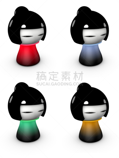 可爱的,日本,性格,幽默,女性,艺妓,垂直画幅,女人,小的
