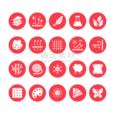 纺织品,风,标签,衣服,外衣,符号,平坦的,计算机图标,防水服,矢量