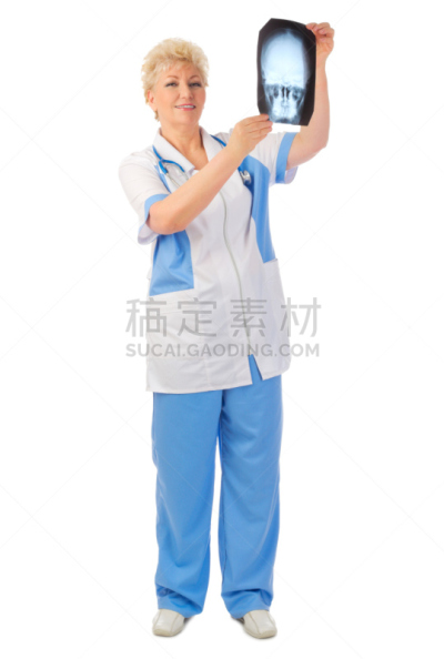 x光,中老年人,射线成像,医学扫描仪器,垂直画幅,制服,实验室,仅成年人,充满的
