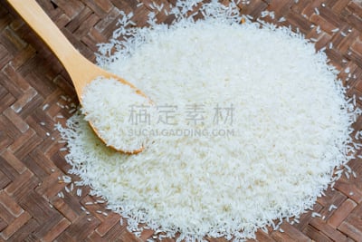 米,餐盘,木匙,接力赛,背景,印度香米,干花,茉莉,营养学家