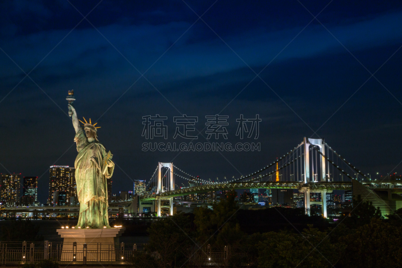曙暮光,东京,台场,日本,居住区
