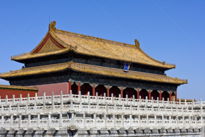 故宫,中国,清朝,天空,水平画幅,户外,石材,国际著名景点,彩色图片,著名景点