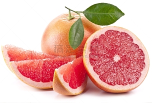 葡萄柚,切片食物,水平画幅,橙色,水果,无人,熟的,橙子,红色,白色