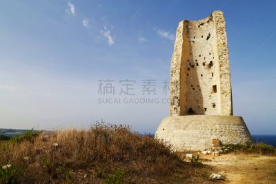 奥特朗托,萨伦托,杜塞尔多夫,天空,度假胜地,水平画幅,母马,无人,普利亚区,泥土