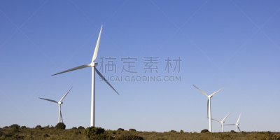 风轮机,天空,风,气候,风力,能源,涡轮,阿拉贡,技术,昆卡省