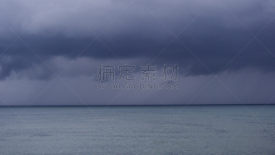 地平线上的风暴,海洋,在上面,户外,预兆的,危险,风险,天气,环境,自然